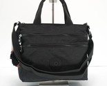 Kipling Miah Crossbody Bag Zip Top Handbag KI9462 Polyamide Black Tonal ... - $69.95