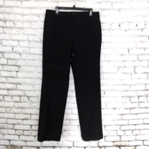Woman Brand Pants Womens 12 Black Straight Leg Revival Stretch Dress Pants - $39.98