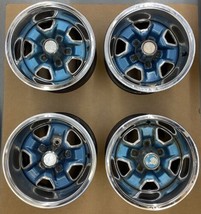 Oldsmobile Cutlass 442 SSII Bolt on Caps  Wheels 14 X 7 Rally Wheels Read - $321.75