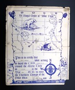 Vtg Royal Order of Blue Nose USS Wyandot 1951 F.W Laing Captain Artic Ci... - $1,837.52 MXN