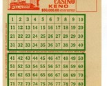 1980&#39;s Holiday Casino  Unused Keno Ticket  Las Vegas - $11.00