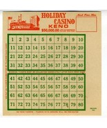 1980&#39;s Holiday Casino  Unused Keno Ticket  Las Vegas - £8.69 GBP