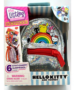 Real Littles HELLO KITTY mini Backpack Holo with pocket 6 surprises NEW - $14.20