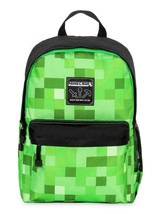Minecraft Creeper Mojang 16&quot; Multi-Pocket Camp, Travel Or School Backpack - £17.16 GBP