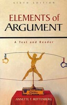 Elements Of Argument: A Text and Reader [Paperback] Rottenberg, Annette T. - £2.33 GBP