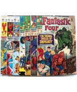 Fantastic Four Lot Of 7 Comics, #58, 65, 66, 68, 95, 106, 108, Low to Mi... - €146,15 EUR