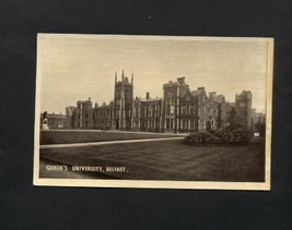 Vintage Postcard Unique Series Queens University Belfast Ireland Unused - $5.99