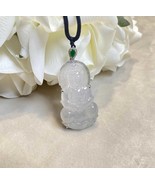 18k White Gold GuanYin (Kwan yin) Jadeite Jade Pendant, Real Diamond, Pe... - $23,161.99 CAD