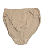 Wacoal HI CUT PANTIES Size XXL Body Taupe Vintage Hi Leg Silky Feel 8428... - $49.49