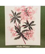 1984 Wildflower Designs for Needlework Adalee Winter Oxmoor Vintage Craft - $28.01 CAD