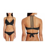 Laundry Shelli Segal Zahara Beaded Wrap Bikini Top &amp; Hipster Women&#39;s Swi... - £36.67 GBP