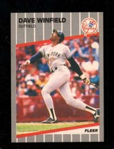 1989 Fleer #274 Dave Winfield Nmmt Yankees Hof *AZ4411 - £1.90 GBP
