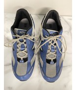 Apex Mens White Blue Runner Sneakers Size 14 Medium V551M Orthopedic - $541.69 MXN