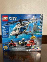 LEGO CITY Police Helicopter Chase Set 60243 NIB RETIRED - $48.24