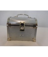 Pleasant Company American Girl Doll Lunch Box Purse Silver Metal - £9.43 GBP