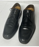 Cole Haan NikeAir Men’s Black Leather Dress Shoes Lace Up 8M - $584.42 MXN