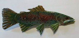 &quot;Fall Rainbow Trout, 2021 NEW BODY DESIGN! For Sale Right Face 16 1/2 inch - £45.74 GBP