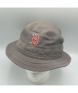 Boston Red Sox Blue Bucket Hat Faded Twins 100% Cotton Size S/M - £19.82 GBP