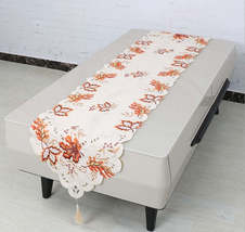Embroidered hollow European table runner - $3,131.97
