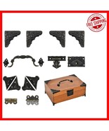 Antique-Inspired Jewelry Box Latch &amp; Handle Kit - Perfect for Crafts and... - $535.47 MXN