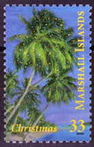 ZAYIX Marshall Islands 755 MNH Christmas Palm Trees 092023S73M - £1.19 GBP