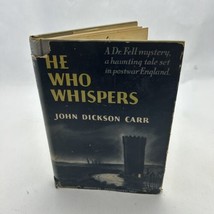John Dickson Carr - He Who Whispers - 1946 - 1st ed HC/DJ - Dr. Fell - $57.96