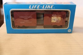 HO Scale Life-Like, 40&#39; Box Car, Pennsylvania, Tuscan Red, #71473 BNOS - £19.91 GBP