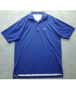 Turtleson Polo Shirt Mens Large Multi Striped Golf Dorado Beach High Low... - $21.96