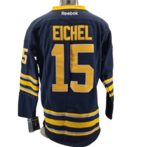 Reebok Premier NHL Mens Jersey Buffalo Sabres Jack Eichel #15 NAVY Jerse... - $88.72