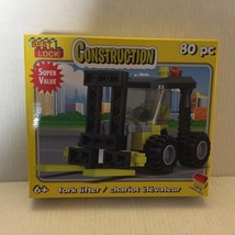 NEW Best Lock Construction Fork Lift Building Set - 80 Pieces - $164.80 MXN