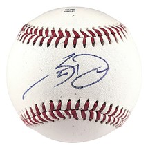 Steven Duggar Texas Rangers Signed Baseball SF Giants Autograph Photo Proof COA - £53.37 GBP