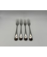 Set of 4 Dansk Stainless Steel TORUN Salad Forks - $129.99