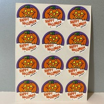 Vintage Trend Halloween Pumpkin Pie Scratch ‘N Sniff Stickers - £15.93 GBP