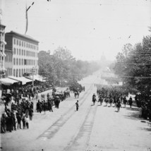 Union Army Pennsylvania Ave. Parade Washington DC 1865 - 8x10 US Civil War Photo - £7.01 GBP