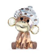 Authentic Swarovski Baby Animals Cheeky The Monkey Crystal Figurine - £62.17 GBP