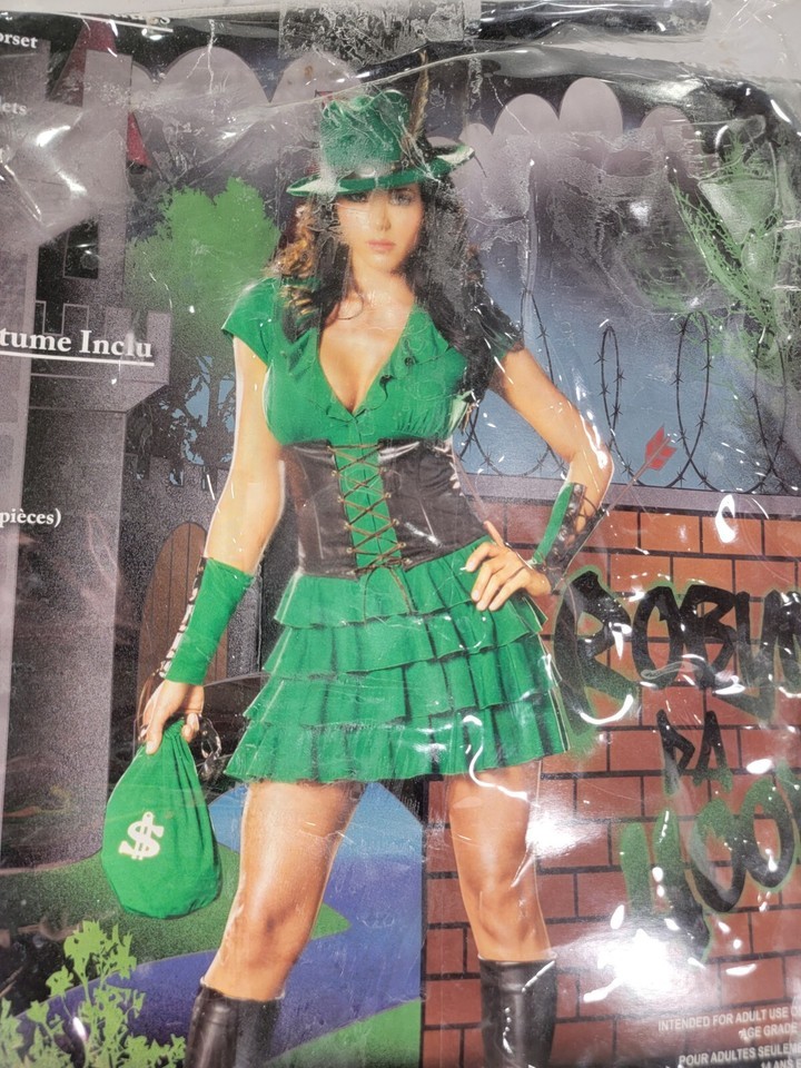 Dreamgirl Women Robbin&#39; Da Hood Fairytale Costume Dress Size M Cosplay - $29.99