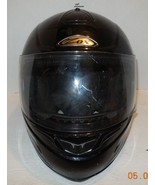 Zox Motorcycle Helmet Black Sz XS Snell DOT Approved - £56.71 GBP