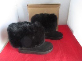 Journee Collection Shanay Cold Weather Boots $100- US Size 6 1/2 - Black... - £31.91 GBP