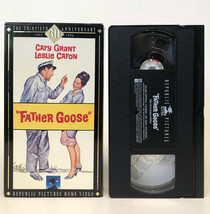 FATHER GOOSE, CARY GRANT, LESLIE CARON, 30TH ANNIVERSARY 1964/1994, VHS - £5.41 GBP