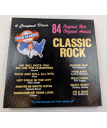 Dick Clark&#39;s All Time Hits CLASSIC ROCK Vol 1-4 CD in Box - 84 Original ... - €25,48 EUR