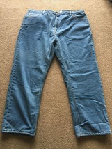 Field N&#39; Forest FP7214DN Mens 44x32 Fleece Lined Work Denim Jeans NEW!  - £27.62 GBP