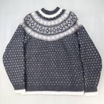 Forrestel Nordic Fair Isle Knit Sweater Size XL 100% Virgin Shetland Woo... - £30.45 GBP