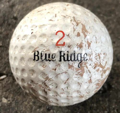 Primary image for BLUE RIDGE Logo Golf Ball VINTAGE Wilson Collectors Ball Solid State
