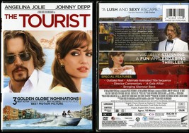 Tourist, The Ws Dvd Angelina Jolie Johnny Depp Sony Video New - £6.35 GBP