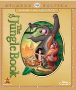 Disney&#39;s The Jungle Book, Two-Disc Diamond Edition, Blu-ray/DVD/Digital ... - £29.82 GBP