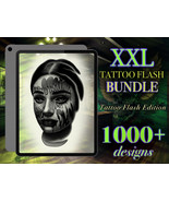XXL Procreate Tattoo flash bundle | Procreate stamps | Procreate tattoo - $29.60
