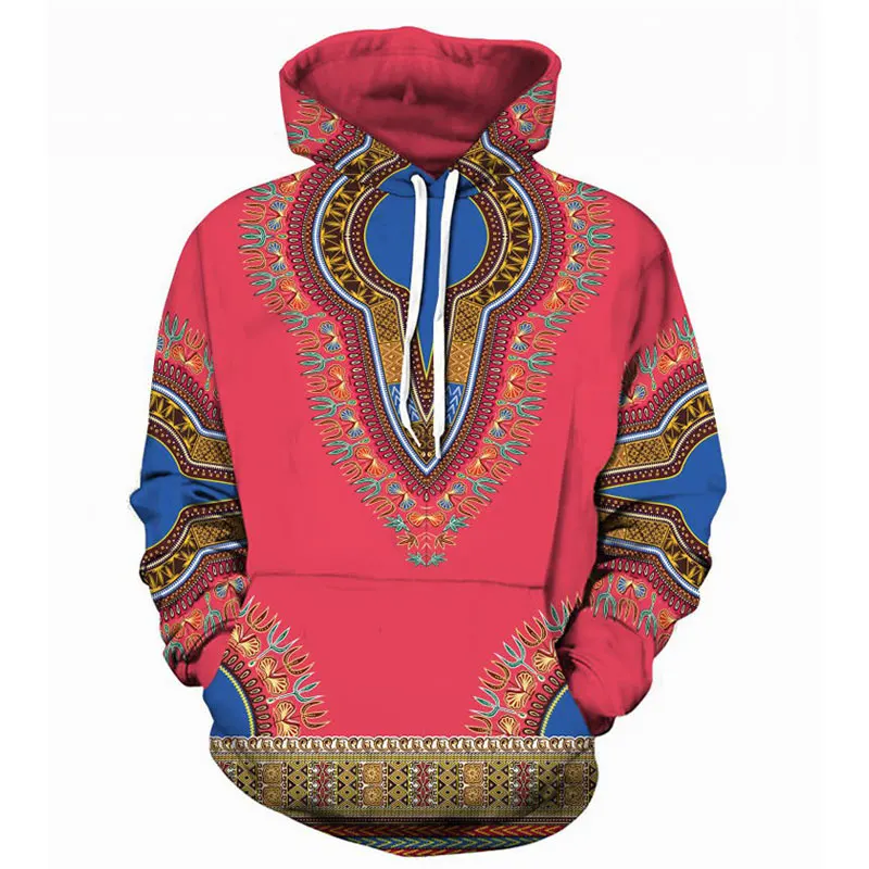 3D Traditional Print Hoodies Men Women  Fashion  Dashiki Hoodie s Men Hip Hop St - £162.83 GBP