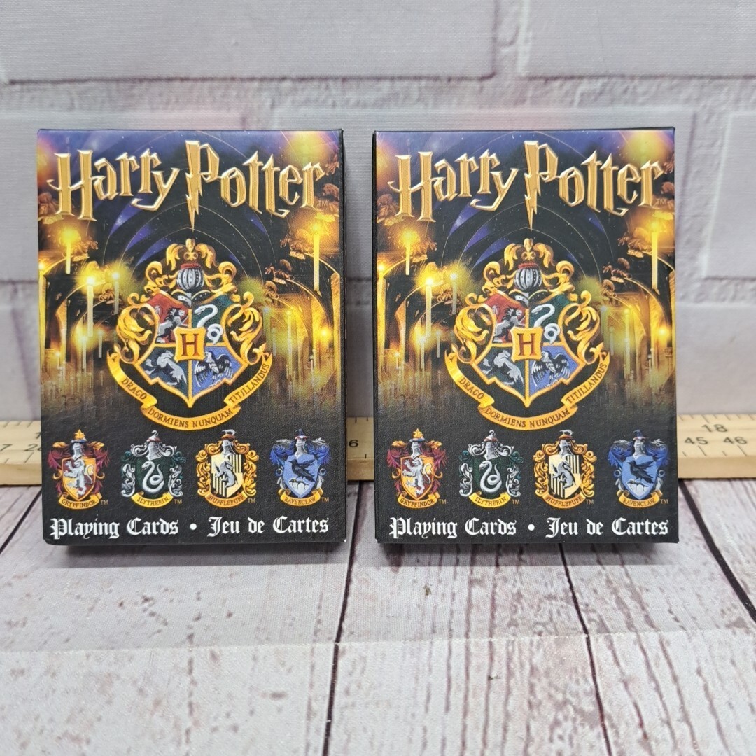 Harry Potter Wizard Playing Cards Deck 3.5"x2.5" Themed Sealed Lot Of 2 - $9.50 Harry Potter Wizard Playing Cards Deck 3.5"x2.5" Themed Sealed Lot Of 2 - $9.50