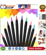 Flexible Brush Tip Edible Markers - 10 Colors for Creative Food Decoration - $23.75