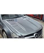 MERCEDES R230 SL-CLASS FACTORY ORIGINAL HOOD PALLADIUM SILVER 9792 2009-... - $1,018.70 CAD